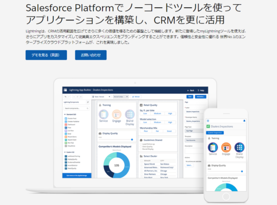ローコード Salesforce Lightning Platform
